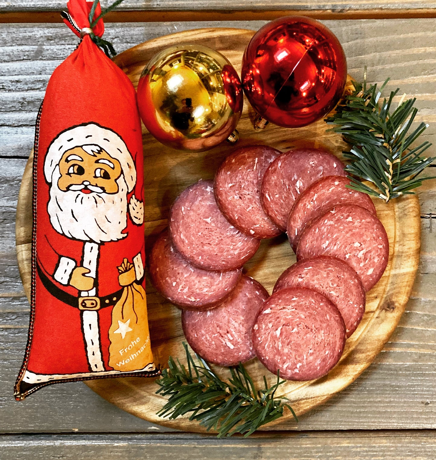 Weihnachts-Salami