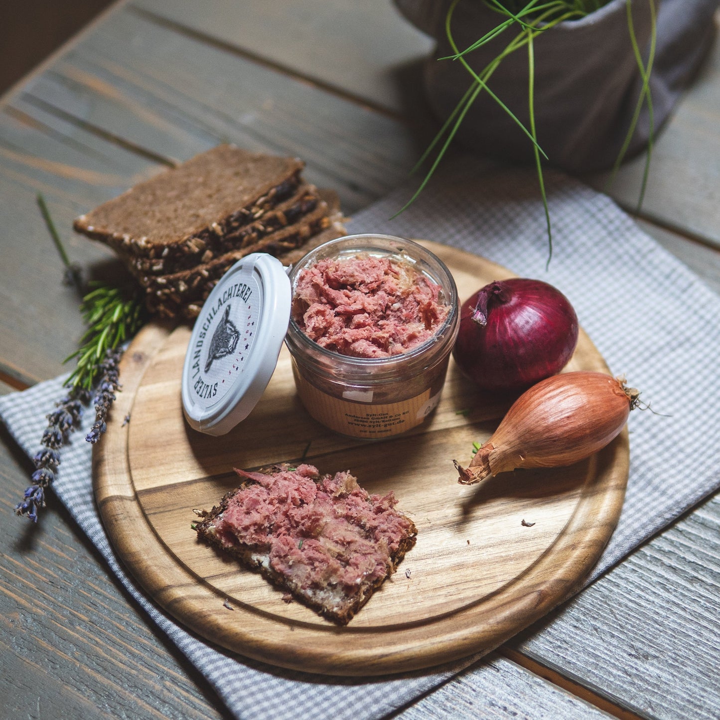 3erlei Wurst im Glas